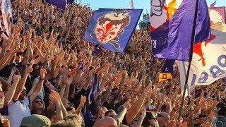 Curva Fiesole Fiorentina at Stadio Carlo Castellani  Serie A match Empoli FC vs ACF Fiorentina 00 [upl. by Notlih]