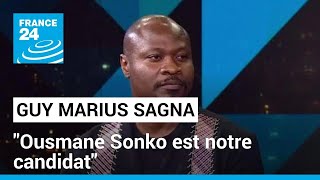 Présidentielle au Sénégal  quotOusmane Sonko est notre candidatquot assure Guy Marius Sagna [upl. by Ajar]