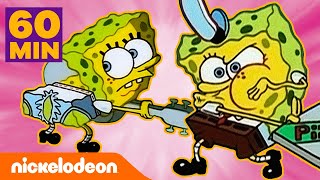 SpongeBob  Godzina klasycznych momentów z sezonu 1  Nickelodeon Polska [upl. by Judie]