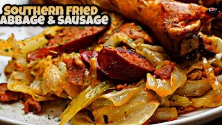 The BEST Southern Fried Cabbage with Sausage Recipe EVER  Ray Macks Kitchen and Grill [upl. by Layod]