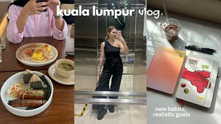 life in malaysia l slow mornings movie date cafe hopping  new habits [upl. by Nysa]