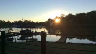 Sunrise over Bird River Maryland [upl. by Ephraim]