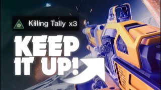 How you can reload while still keeping your Killing Tally stacks [upl. by Ahsas295]