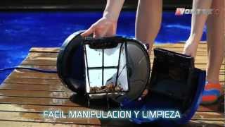 Como limpiar una piscina Robot limpiafondos piscinas Zodiac Vortex 1 [upl. by Acihsay834]