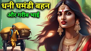 धनी घमंडी बहन और गरीब भाई की कहानी  Dhani Ghamandi Bahan Aur Garib Bhai  Devotional Story [upl. by Stockmon]