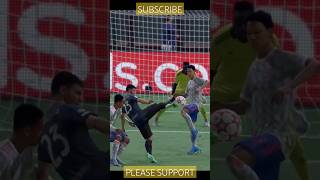 Nicolo Barella scores stunning goal to make it 10 vs Manchester United trending shorts fifa22 [upl. by Ahsiekat]