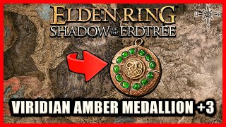 Viridian Amber Medallion 3 Location  Elden Ring Shadow of the Erdtree [upl. by Aggappe]