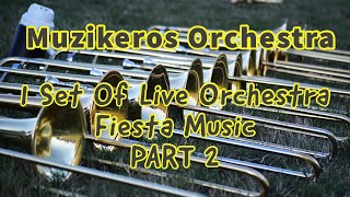 MUZIKEROS ORCHESTRA LIVE FIESTA MUSIC Part 2 [upl. by Emaj]