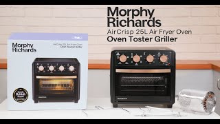 Morphy Richards AirCrisp 25L Air Fryer Oven [upl. by Redmund]