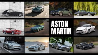 Eleven Iconic Most Collectible Aston Martin Motor Cars [upl. by Socin]