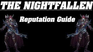 Legion The NightFallen  Reputation Guide [upl. by Yltsew]