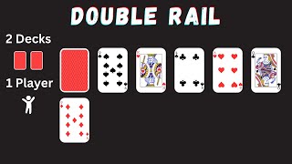 How To Play Double Rail Solitaire [upl. by Sankaran]