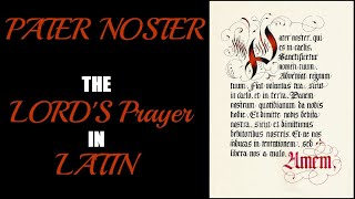 Learn the Lords Prayer in Latin  Pater Noster  Easy Latin Lesson 8  Subjunctive and Imperative [upl. by Burn730]