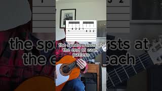 ALL 4 finger guitar warmup exercise  guitarworkout guitarlessons synchronization [upl. by Odysseus935]