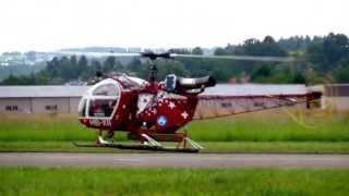 Swiss Heli Challenge 2013 Scale Turbine Helicopter Lama SA315B [upl. by Hammad488]