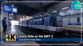 Quick Ride on the MRT 3 Northbound [upl. by Nay369]