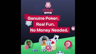 Replay Poker  Play Genuine Poker Online for Fun [upl. by Elleivap]