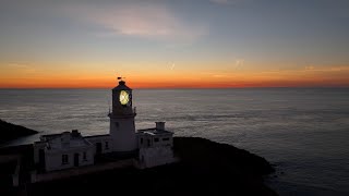 Wells Fishguard Strumble Head Lighthouse Sunset [upl. by Larson]