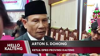 ARTON S DOHONG RESMI MENJABAT KETUA DEFINITIF DPRD PROVINSI KALTENG [upl. by Anivle781]