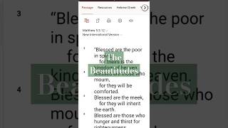 The Beatitudes bible newtestament christian thebeatitudes Jesus God HolySpirit blessed [upl. by Occir]