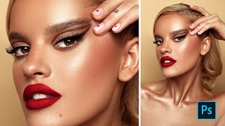 High End Professional Retouch  Beauty Portrait Retouch  Photoshop [upl. by Annaehr100]