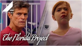 Bobby Protects The Kids From A Suspicious Old Man  THE FLORIDA PROJECT  Altitude Films [upl. by Colson582]