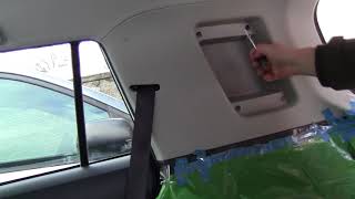 2015 Scion xB CPillar Storage Net Installation [upl. by Disharoon]