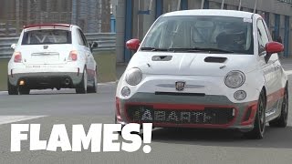 200hp Fiat 500 Assetto CorseOn Track [upl. by Ecilegna]