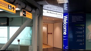 How to get to Air Rooms Rome Airport by HelloSky Fiumicino Terminal 3 [upl. by Mast]