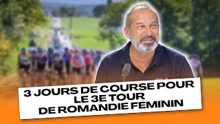 3 jours de course pour le 3e Tour de Romandie féminin [upl. by Robert]