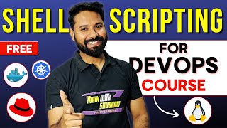 Shell Scripting For DevOps  Free Course Launch on TrainWithShubham [upl. by Ahsyen]