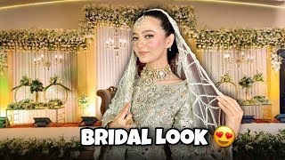 My Bridal look For Walima 😍 Dream pura Hogya  Sistrology  Rabia Faisal [upl. by Wilhelmine]