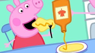 Peppa Pig in Hindi  Pancakes  हिंदी Kahaniya  Hindi Cartoons for Kids [upl. by Asina]