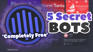 5 Best FREE Discord Bots of 2024 [upl. by Oneg]