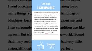 📙 1min English Listening Practice BX2 [upl. by Odericus717]