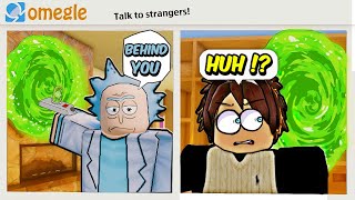 Rick and Morty Voice Trolling in Roblox Voice Chat  funny😂 [upl. by Ellswerth]