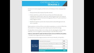 GERENCIA FINANCIERA Trabajo Colaborativo 2024 Semana 3  CONSORCIO CEMENTERO DEL SUR SA [upl. by Reisfield]