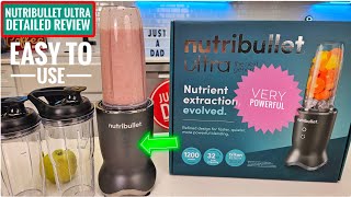 NEW Nutribullet Ultra Blender Review amp How To Make a Smoothie [upl. by Yesor]