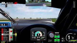 ACC PS5  Ginetta GT4 sprint series  CCSimracing  SNETTERTON  PQR [upl. by Ytte]