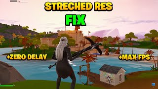 How To Get THE BEST STRETCHED RESOLUTION in Fortnite Chapter 2 Remix 🛠️ FIX Stretched Resolution [upl. by Crin]