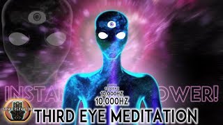 10000 HZ  100MOST POWERFUL HEALING FREQUENCIES Third Eye Binaural Beats Meditation  Delta Waves [upl. by Emmott]