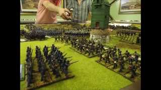 Battle 98 Battle of Dybbol 1864 2nd Schleswig War Black Powder 28mm [upl. by Airdnala]