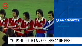 Así fue quotel partido de la vergüenzaquot entre Chile y Rumania en 1982  24 Horas TVN Chile [upl. by Boris]