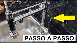 COMO INSTALAR TORNEIRA GOURMET MONOCOMANDO [upl. by Rihaz]