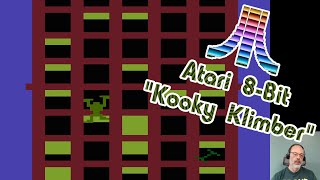 Atari 8Bit Game Play Kooky Klimber [upl. by Gonsalve]