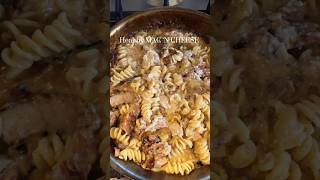 High PROTEIN Mac ‘N Cheese Sauce 🧀😋 50g protein amp 500 cal recipe easyrecipe chicken cheese [upl. by Eissak]