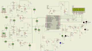 PIC dual voltmeter ammeter 040 V 010 A [upl. by Caton]