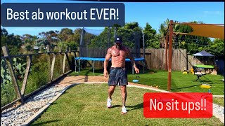 Best ab workout EVER NO SIT UPS [upl. by Rebekah]