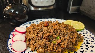 Spicy Achari Qeema Recipe  Quick And Simple Recipe  dawat special [upl. by Ruthi223]