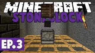 Minecraft StoneBlock  Free Power 3 Modded Questing Survival [upl. by Eirrok579]